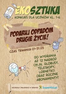 Konkurs "Ekosztuka: Podaruj odpadom drugie życie"