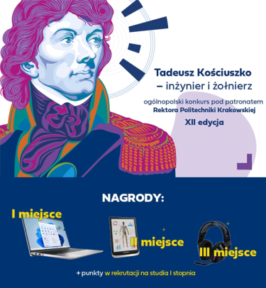 XII edycja konkursu "Tadeusz Kościuszko – inżynier i żołnierz"