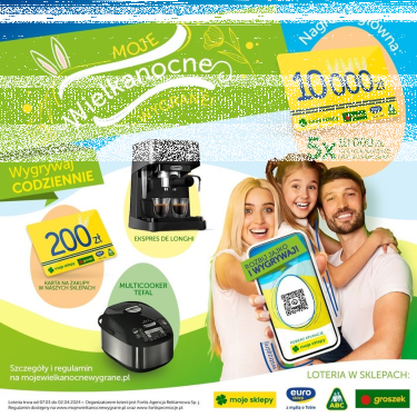 Loteria "Moje Wielkanocne wygrane"