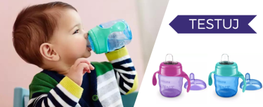 Konkurs "Nauka samodzielnego picia: TESTUJEMY kubki z ustnikiem od Philips Avent"