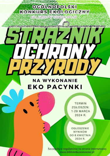 Konkurs "Strażnik ochrony przyrody"