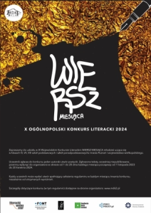 X Konkurs literacki "Wiersz miesiąca"