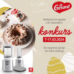Konkurs fotograficzny "Święta Wielkanocne na słodko razem z Dr Gerard!"