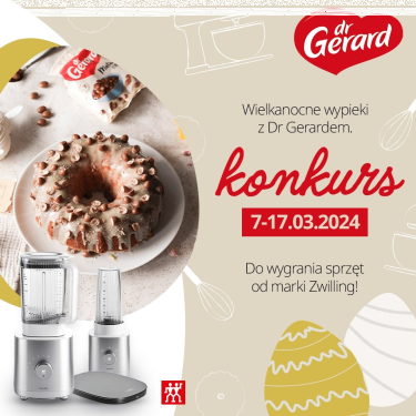 Konkurs fotograficzny "Święta Wielkanocne na słodko razem z Dr Gerard!"