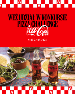 Konkurs "Pizza Challenge i zimna Coca-Cola"
