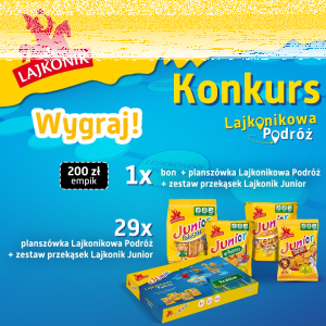 Konkurs "Lajkonikowa podróż"