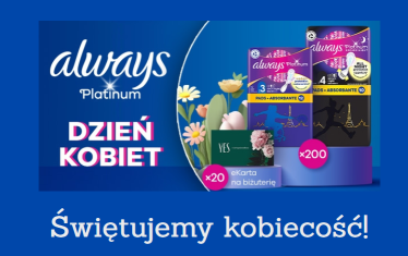 Konkurs "Dzień Kobiet z Always"