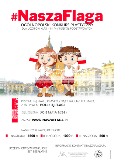 Ogólnopolski konkurs plastyczny "#NaszaFlaga"