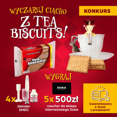 Konkurs "Wyczaruj ciacho z Tea Biscuits"