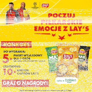 Konkurs "Piłkarskie emocje z Lay’s"