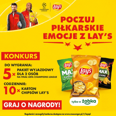 Konkurs "Piłkarskie emocje z Lay’s"