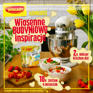 Konkurs "Wiosenne budyniowe inspiracje"