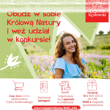 Konkurs "Obudź w sobie Królową Natury"