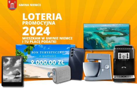 Konkurs "Mieszkam w gminie Niemce i tu płacę podatki"