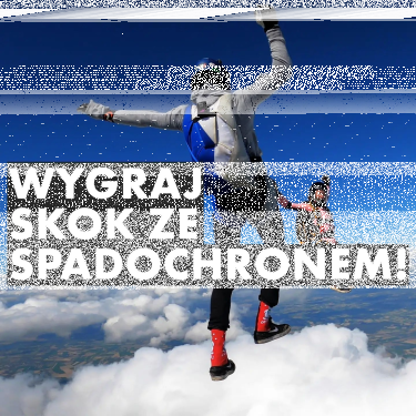 Konkurs "Wygraj skok ze spadochronem"