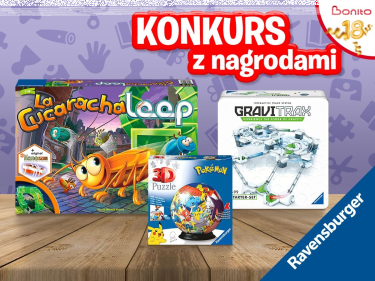 Konkurs "18 urodziny Bonito z Ravensburger"