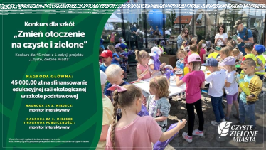 Konkurs "Zmień otoczenie na czyste i zielone"
