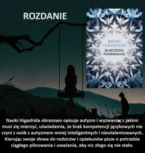 Wygraj książkę Naoki Higashida "Dlaczego podskakuję"