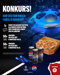 Konkurs "Kup zestaw kibica i graj o nagrody"