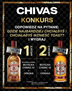 Konkurs "Chivas w Cortez Alkohole" 18+