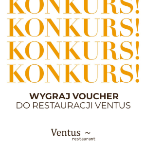 Kórnik: Wygraj voucher do restauracji Ventus