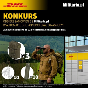 Konkurs "Odbierz paczkę z Militaria.pl w DHL POP BOX"