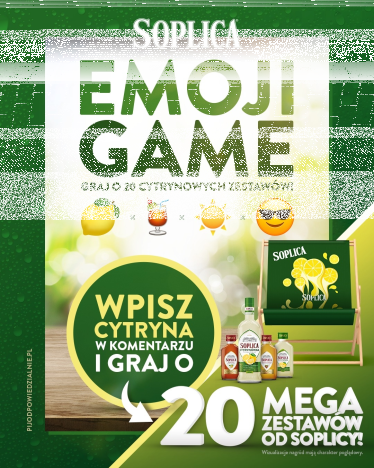 Konkurs "Mikroaktywacja z Soplicą – Soplica Cytrynówka" 18+