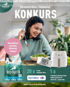 Konkurs "Odpowiednia dieta – z czym to się je?" Carrefour