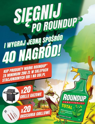 Loteria "Sięgnij po Roundup" OBI