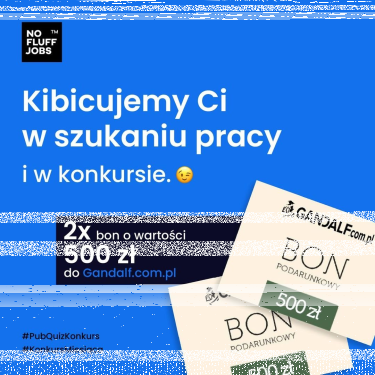 Konkurs "Planszówka od No Fluff Jobs"