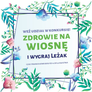 Konkurs "Zdrowie na wiosnę"