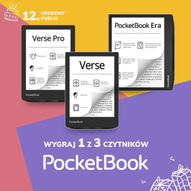 Urodzinowy konkurs Publio z PocketBook!