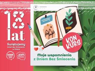 Konkurs dla szkół od Dzień bez Śmiecenia