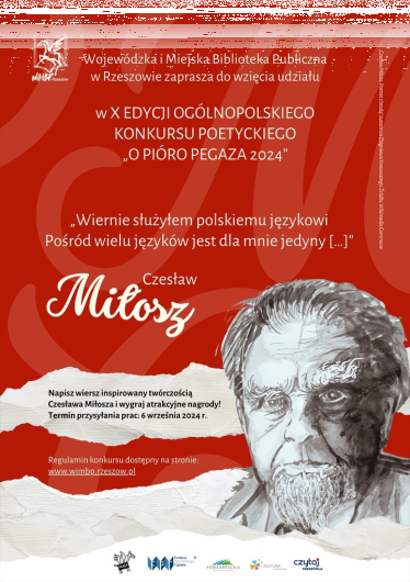 X edycja Ogólnopolskiego Konkursu Poetyckiego "O Pióro Pegaza 2024"