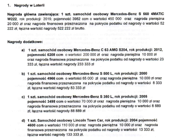 Loteria "Mercedesy od STRADALE Classics"