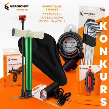 Wygraj zestaw akcesoriów rowerowych