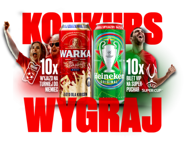 Konkurs "Mistrzowskie Rozdanie z Warka i Heineken w Biedronce" 18+