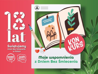Konkurs dla szkół "Dzień bez Śmiecenia"