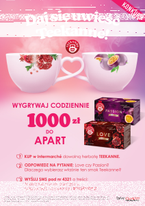 Konkurs "Daj się uwieść: Teekanne, Intermarche