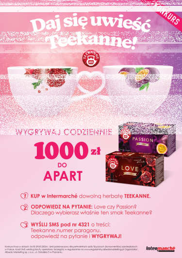Konkurs "Daj się uwieść: Teekanne, Intermarche