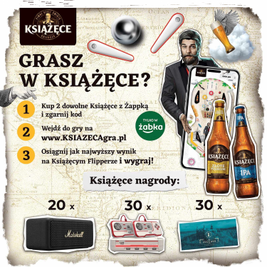Konkurs "Książece gra w Żabka" 18+