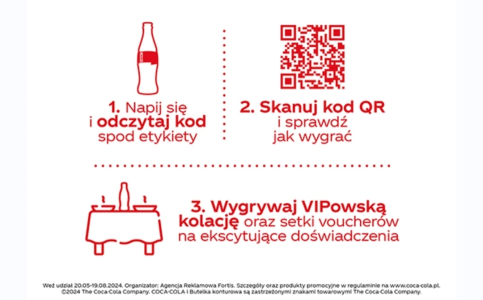 Loteria "Smaczniej z Coca-Cola" do godz. 17:00