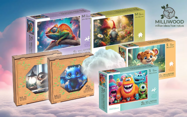 Wygraj puzzle drewniane od Milliwood