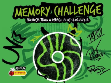 Konkurs "Memory Challenge Donuts" Biedronka