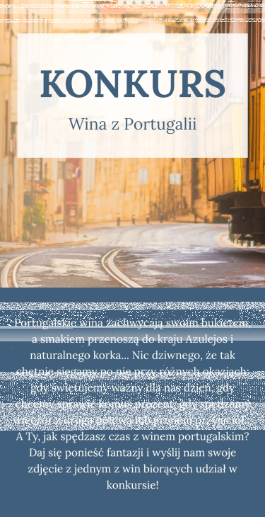 Konkurs "Wina z Portugalii" 18+