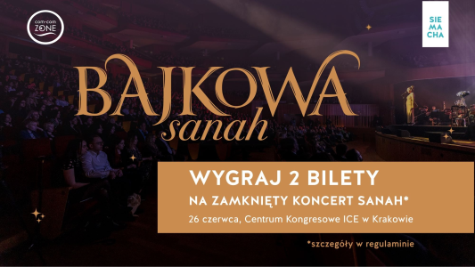 Kraków: Wygraj 2 bilety na prywatny koncert Sanah!