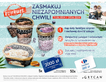 Konkurs "Zasmakuj niezapomnianych chwil!" Carrefour