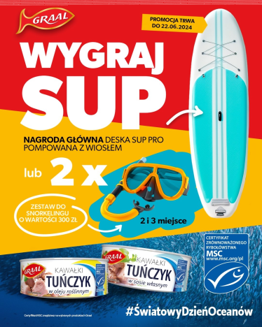 Konkurs "Światowy Dzień Oceanów z Graalem"