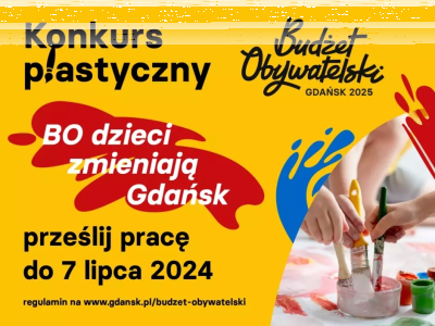 Konkurs "BO dzieci zmieniają Gdańsk"