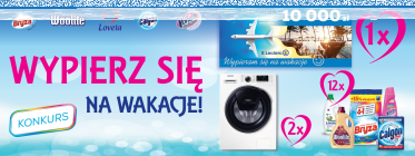 Konkurs "Wypierz się na wakacje!" Leclerc